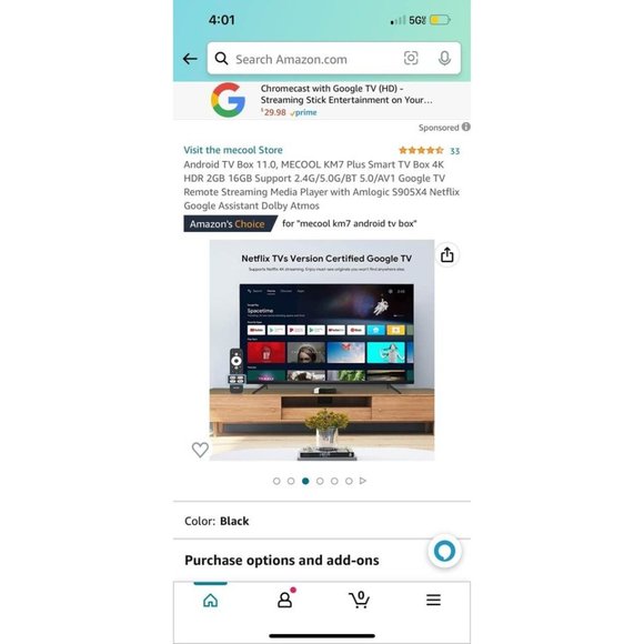 Android Tv Box KM7 Mecool - Picture 6 of 8